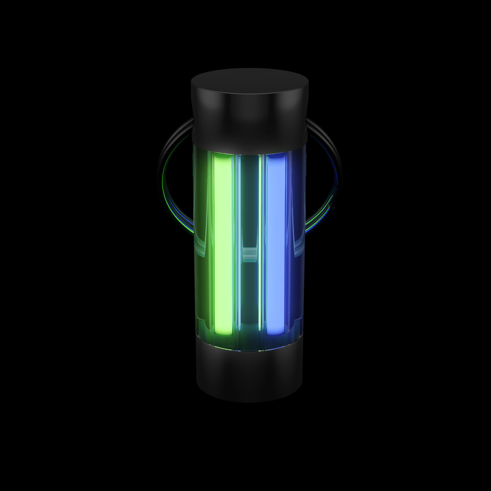 Firefly TwinGlow Markers - Gaseous Tritium Light Sources Stainless Steel Cap