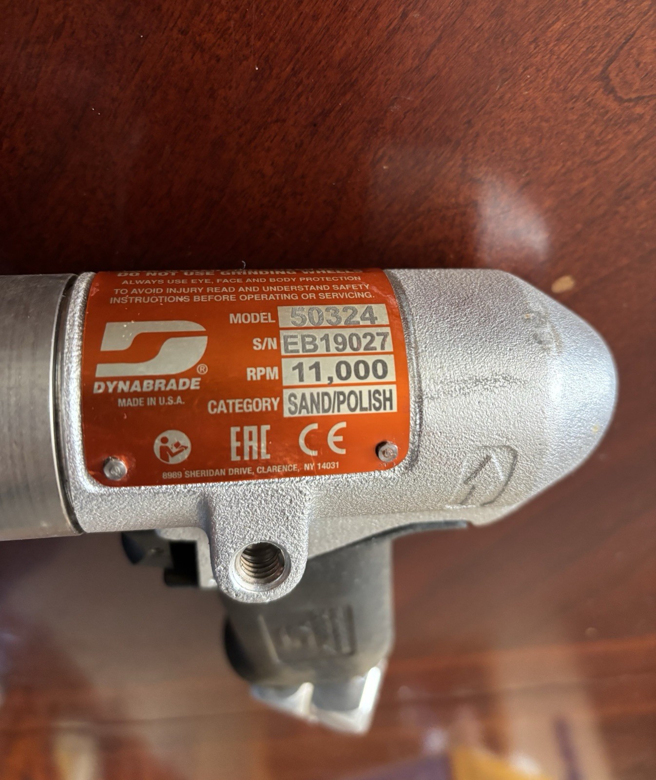 Dynabrade 50324 Air Disc Sander, Industrial