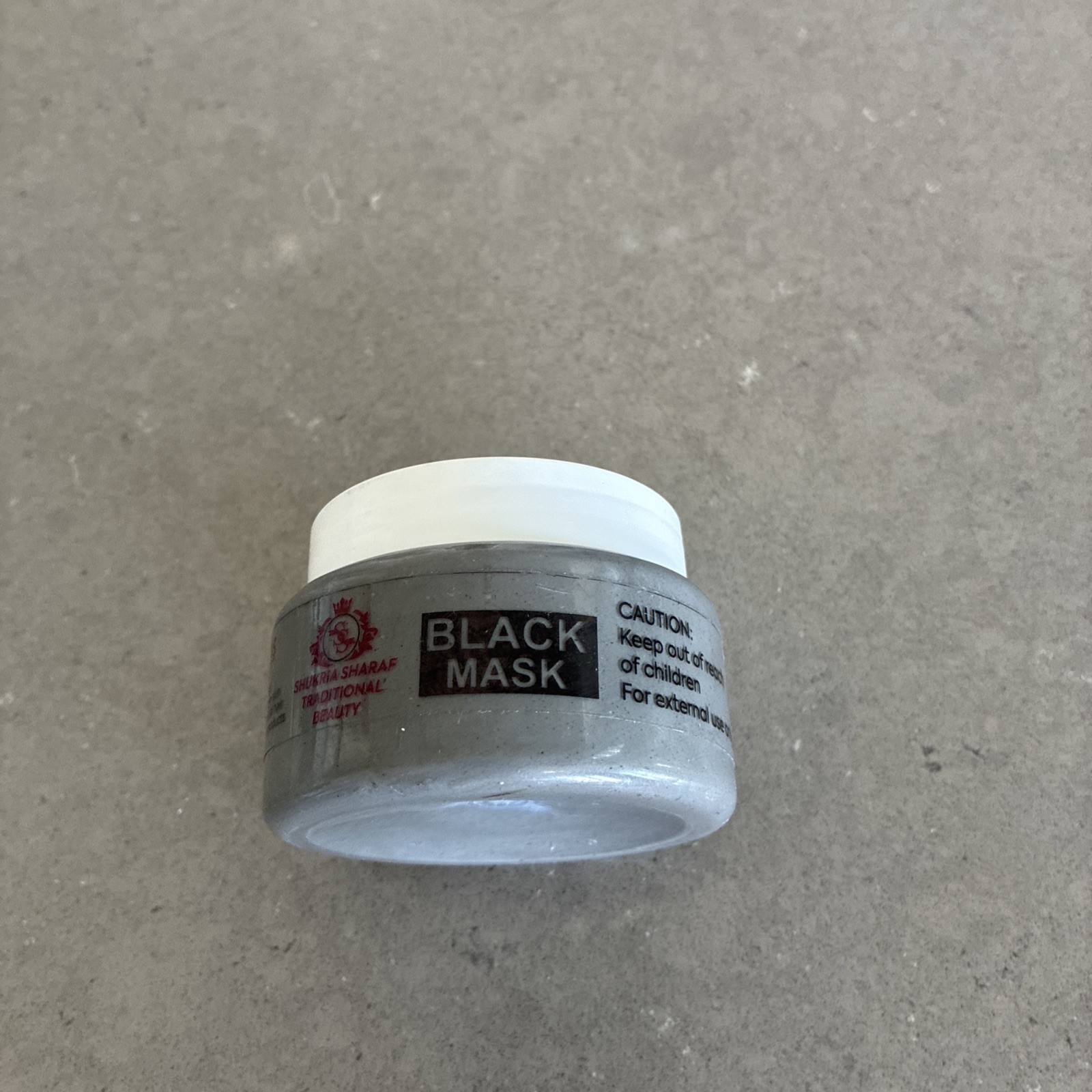 Shukria Sharaf Traditional Beauty BLACK MASK | Exp 2029 New W/ Fast Shipping!