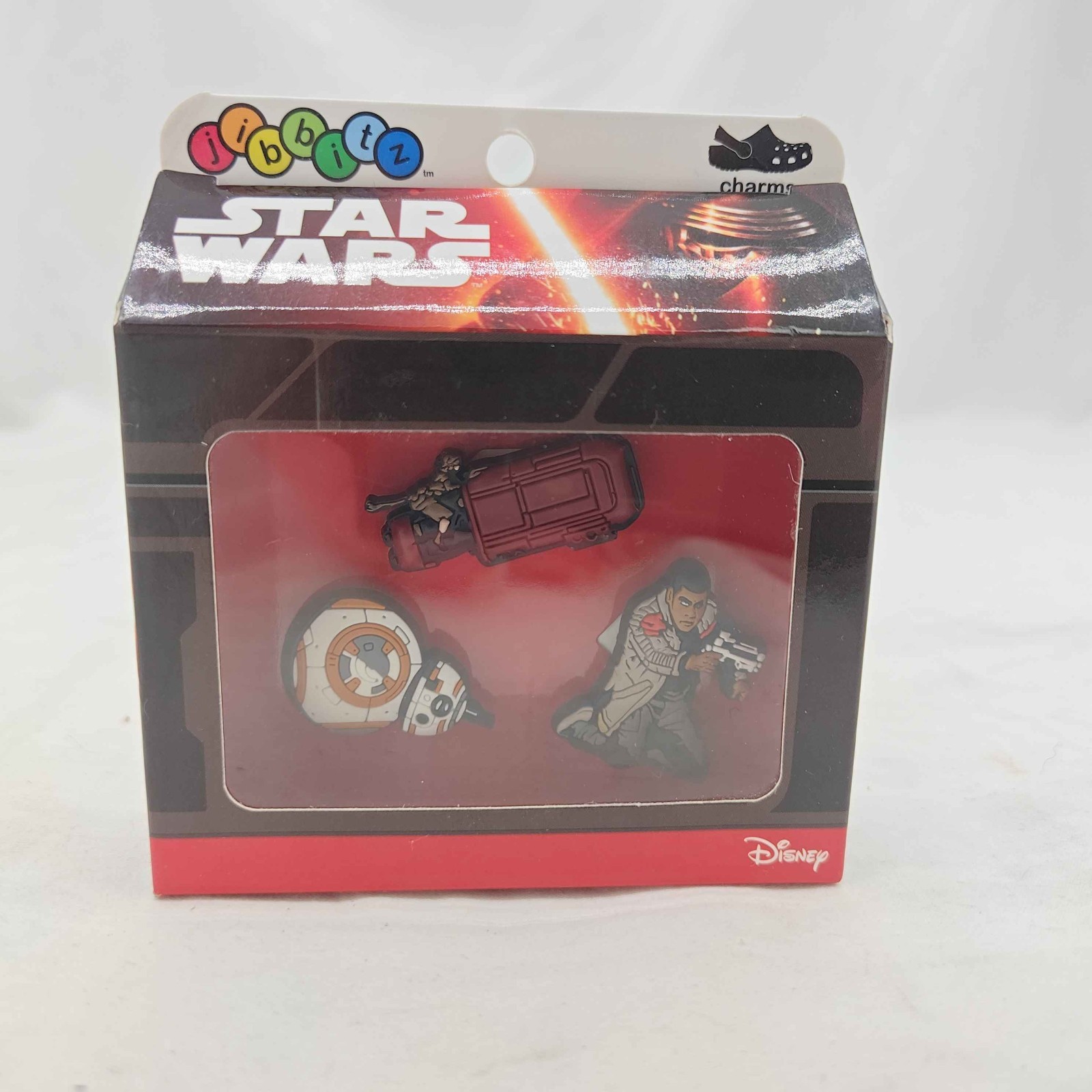 Jibbitz Disney Star Wars Crocs Shoe Charm BB-8 and Finn