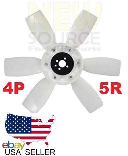 16361-22020-71 FAN BLADE TOYOTA FORKLIFT 2J 4P 5R 4P ENGINES HR034