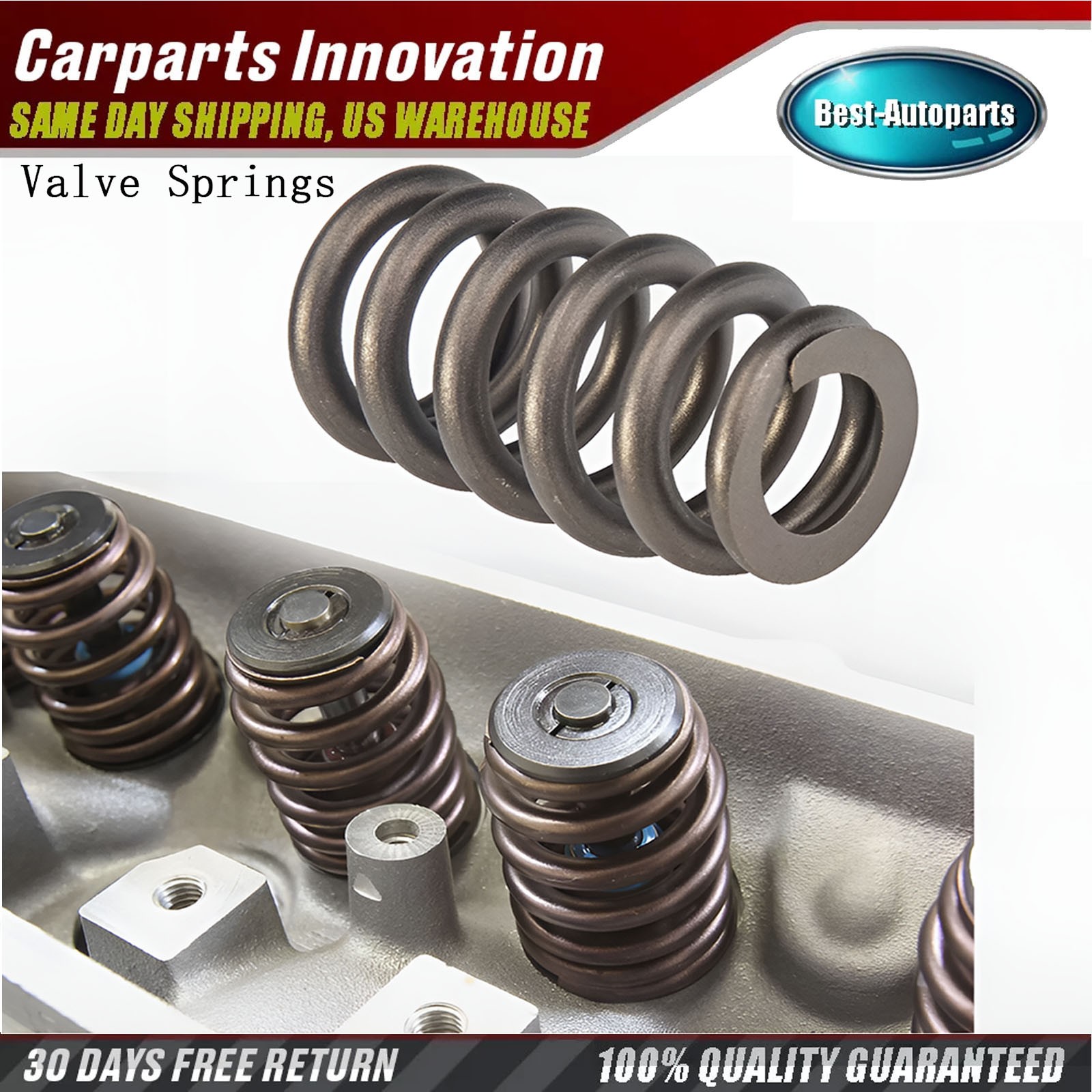 16PC Performance Beehive Valve Spring 12625033 fits GM LS1 LS2 LS3 LS6 LS9- SET