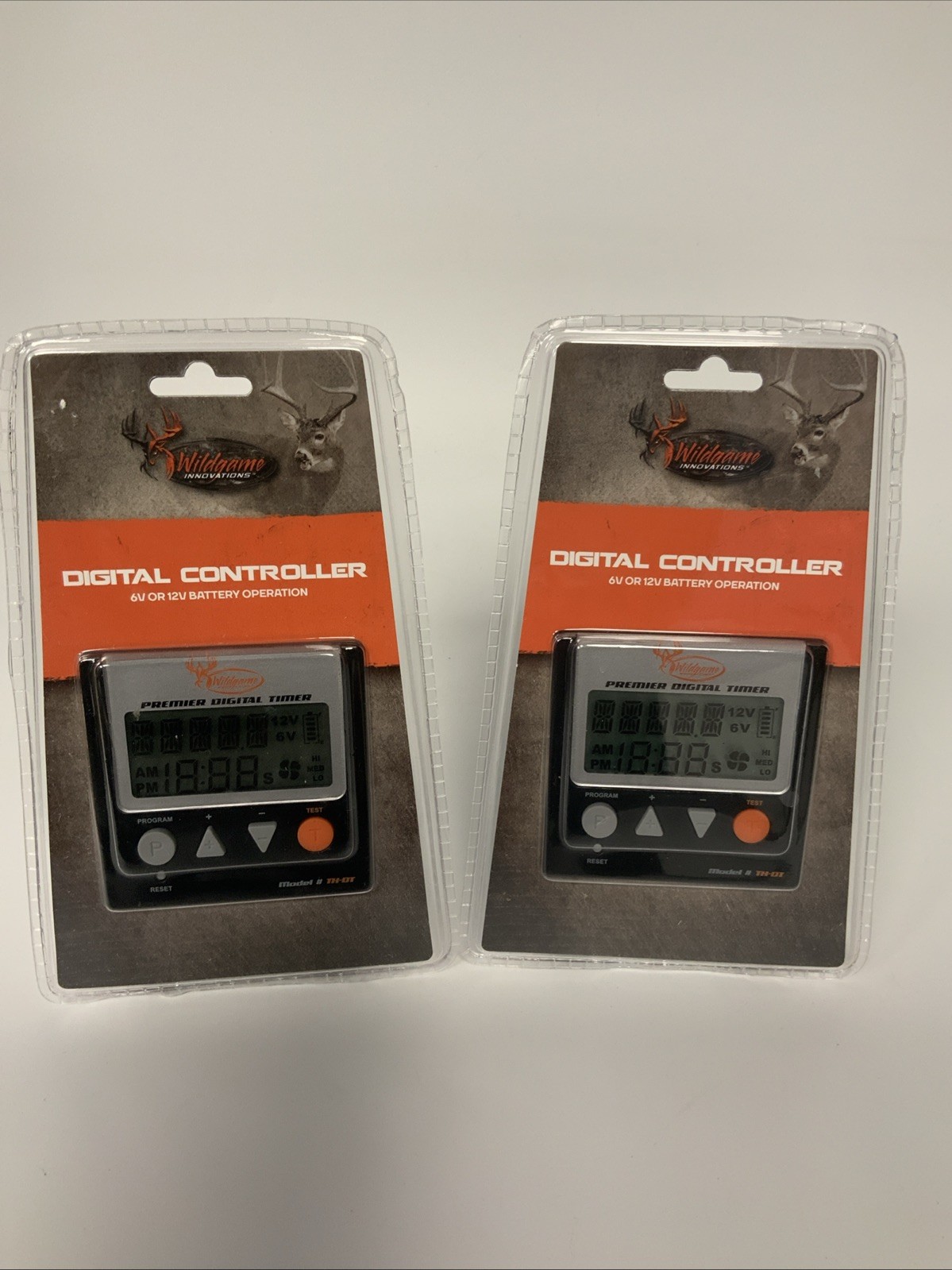 2 Wildgame Innovations TH-DT  Digital Controller 6V or 12V Game Feeder Timer NEW