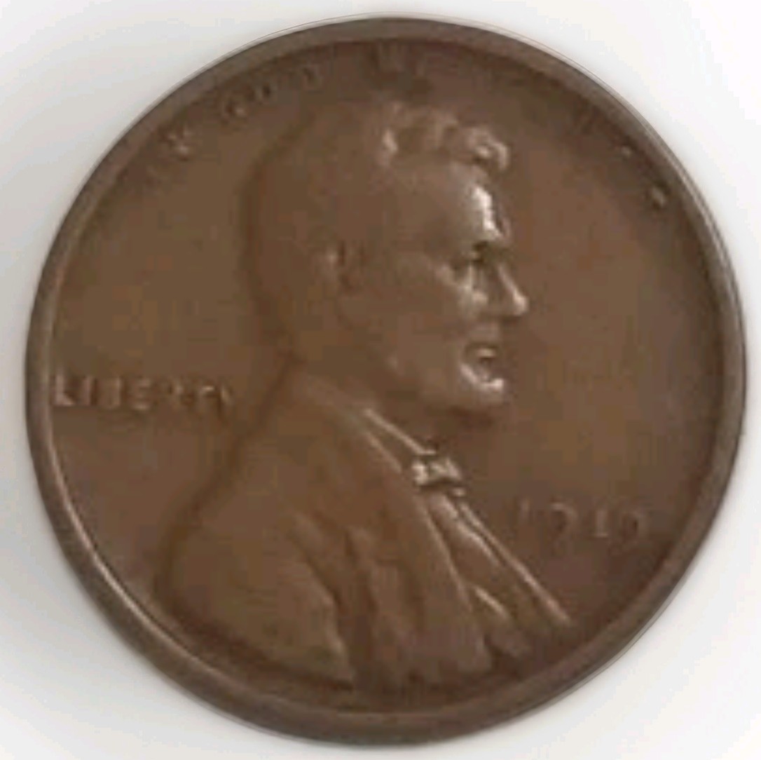 1919 Lincoln Cent ~ VERY FINE (VF) Glossy Brown Condition Free SHIPPING!