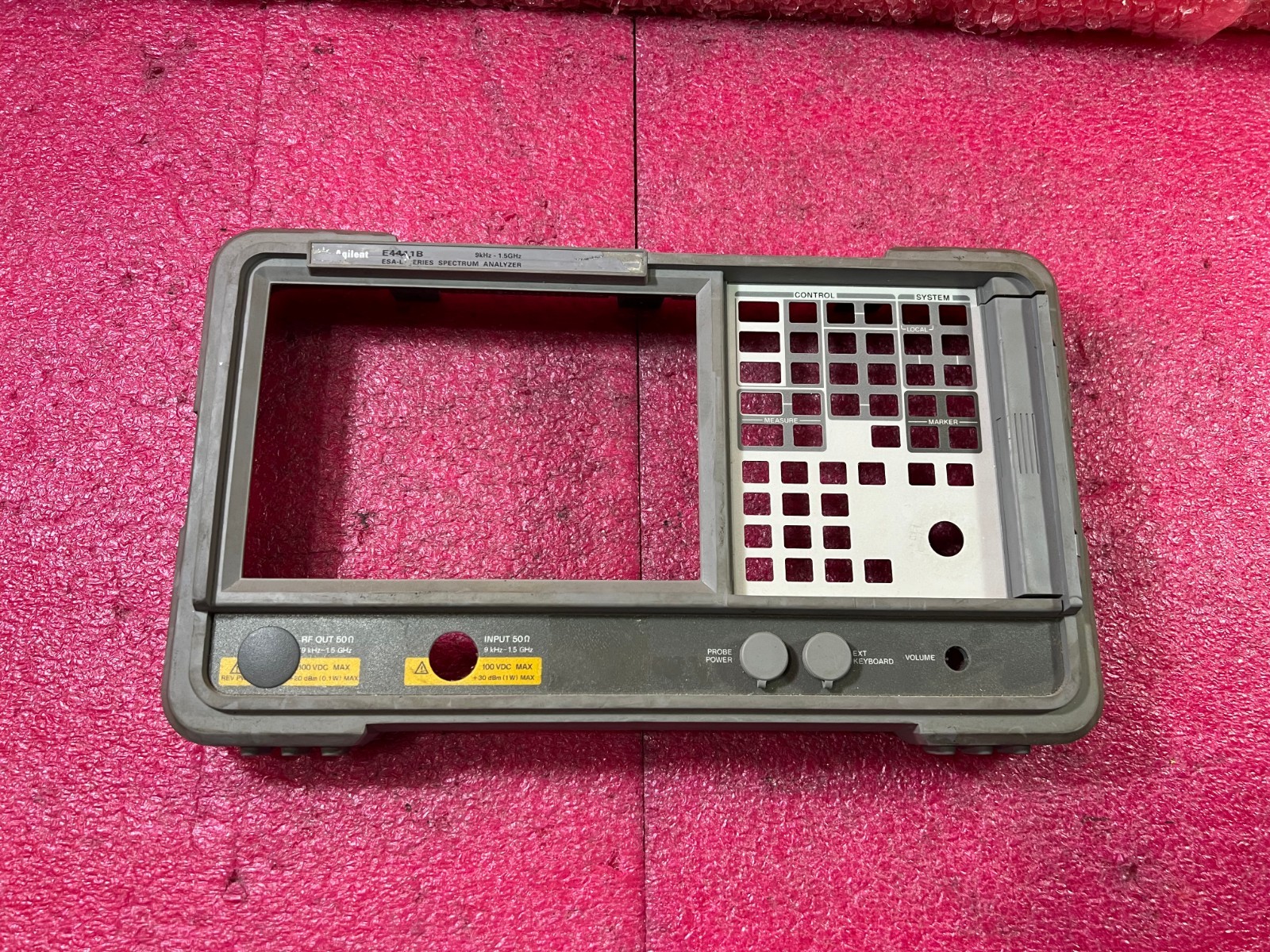 HP ESA-E E4407B Spectrum Analyzer 9kHz-26.5 GHz ''Panel only''