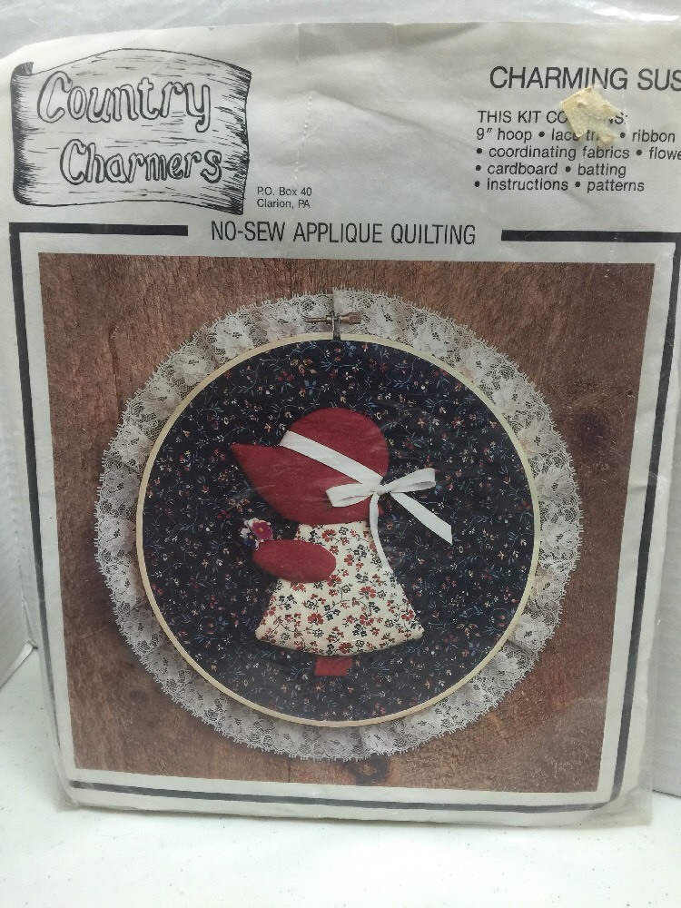 Country Charmers No Sew Applique Quilting Charming Susie Vintage