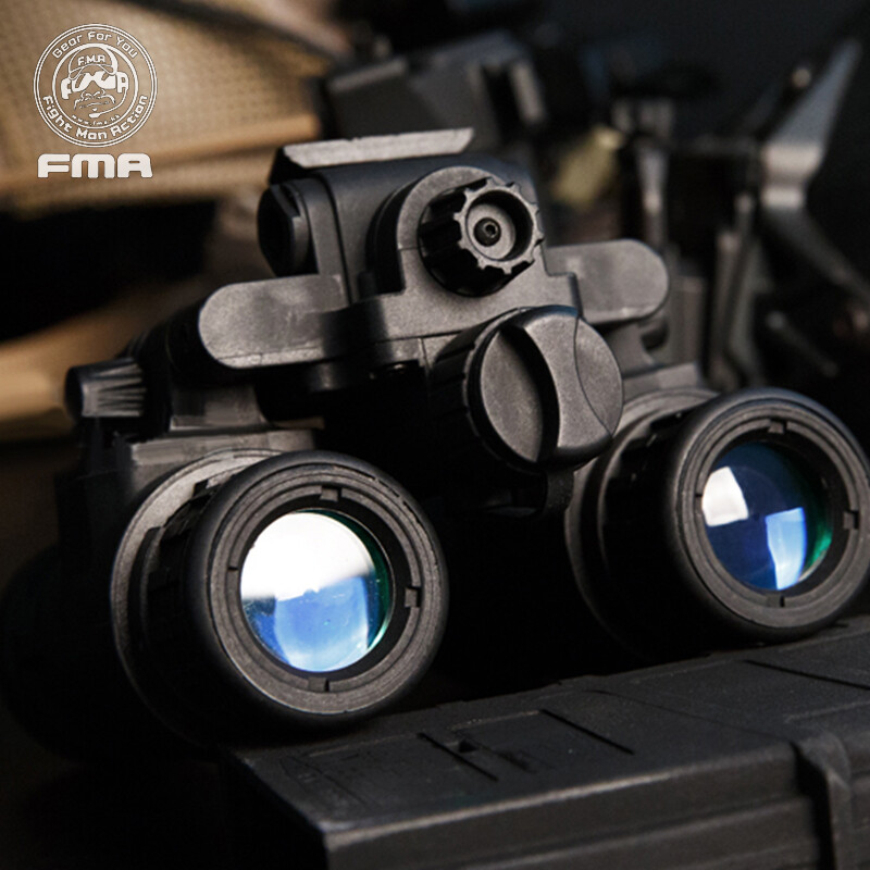 FMA soft air gun binoculars helmet NVG PVS31 simulator with light tactical