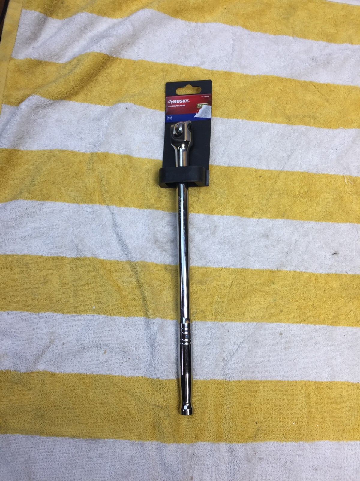 Husky 1/2 In. Drive 15 In. Breaker Bar  109 649 free shipping
