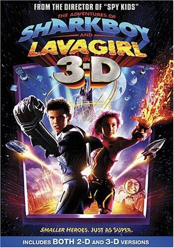 The Adventures of Sharkboy and Lavagirl in 3-D also includes 2d version - GOOD