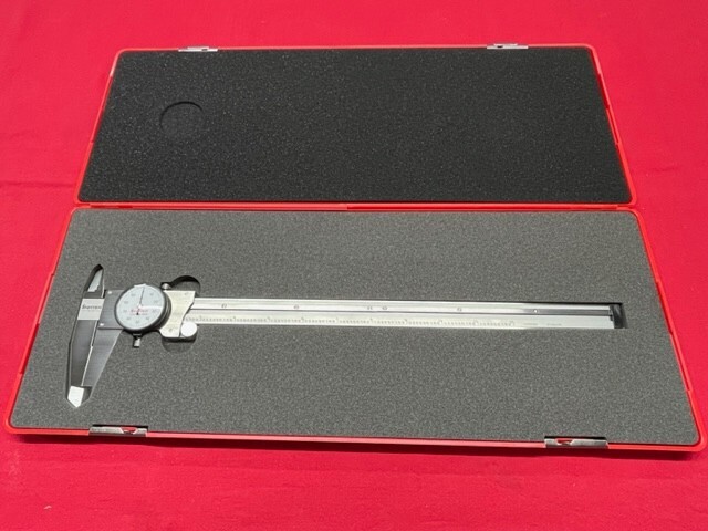 Starrett 120-12 Dial Caliper, Stainless Steel, White Face, 0-12" Range IN STOCK