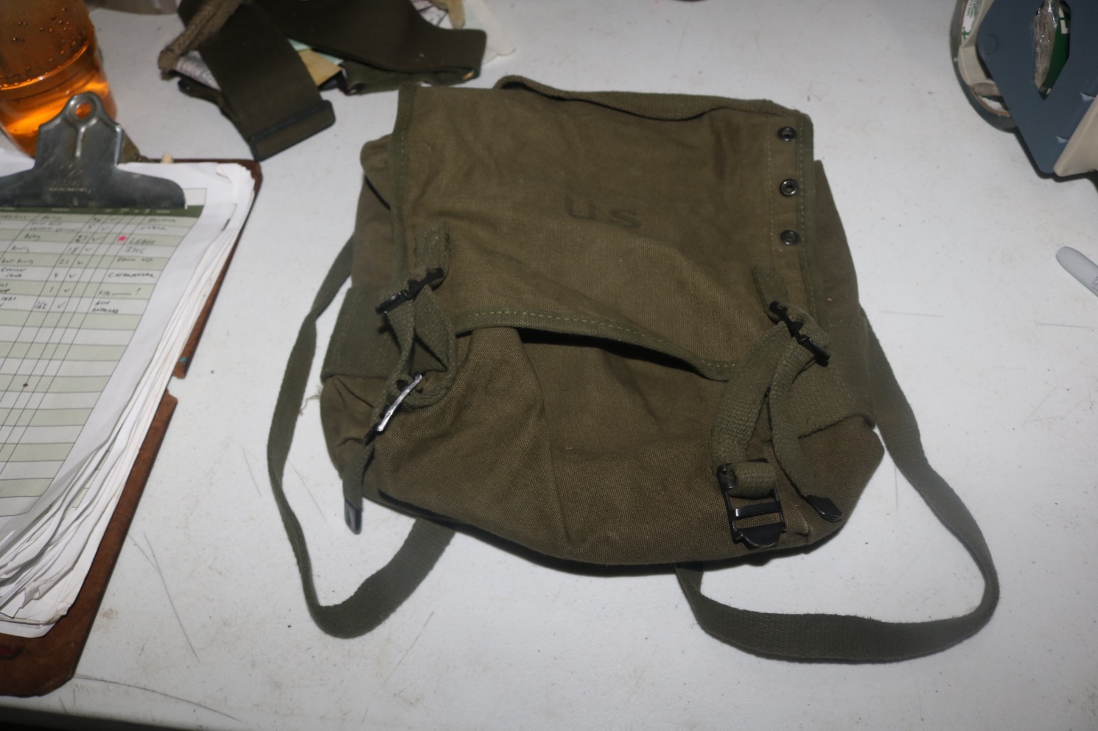 mint condition USGI M-1956 buttpack 1960 dated Mezz 109 #2