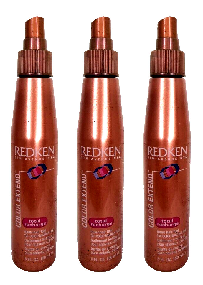3 Redken Color Extend TOTAL RECHARGE  Color Treated Hair 5 oz COMBINE & SAVE $$$