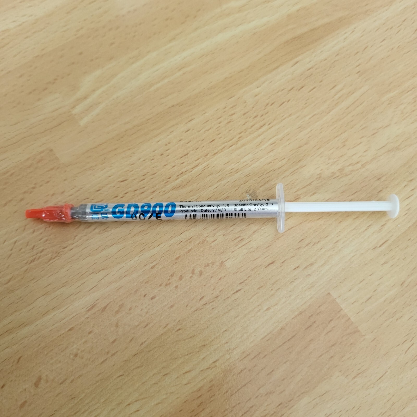 Thermal Grease GD900, Thermal Paste in Syringe. 1gr content