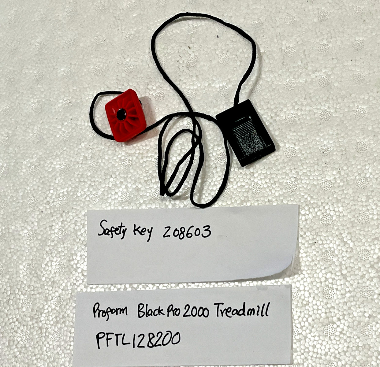 Safety Key 208603 for ProForm Pro 2000 PFTL128200 Treadmill