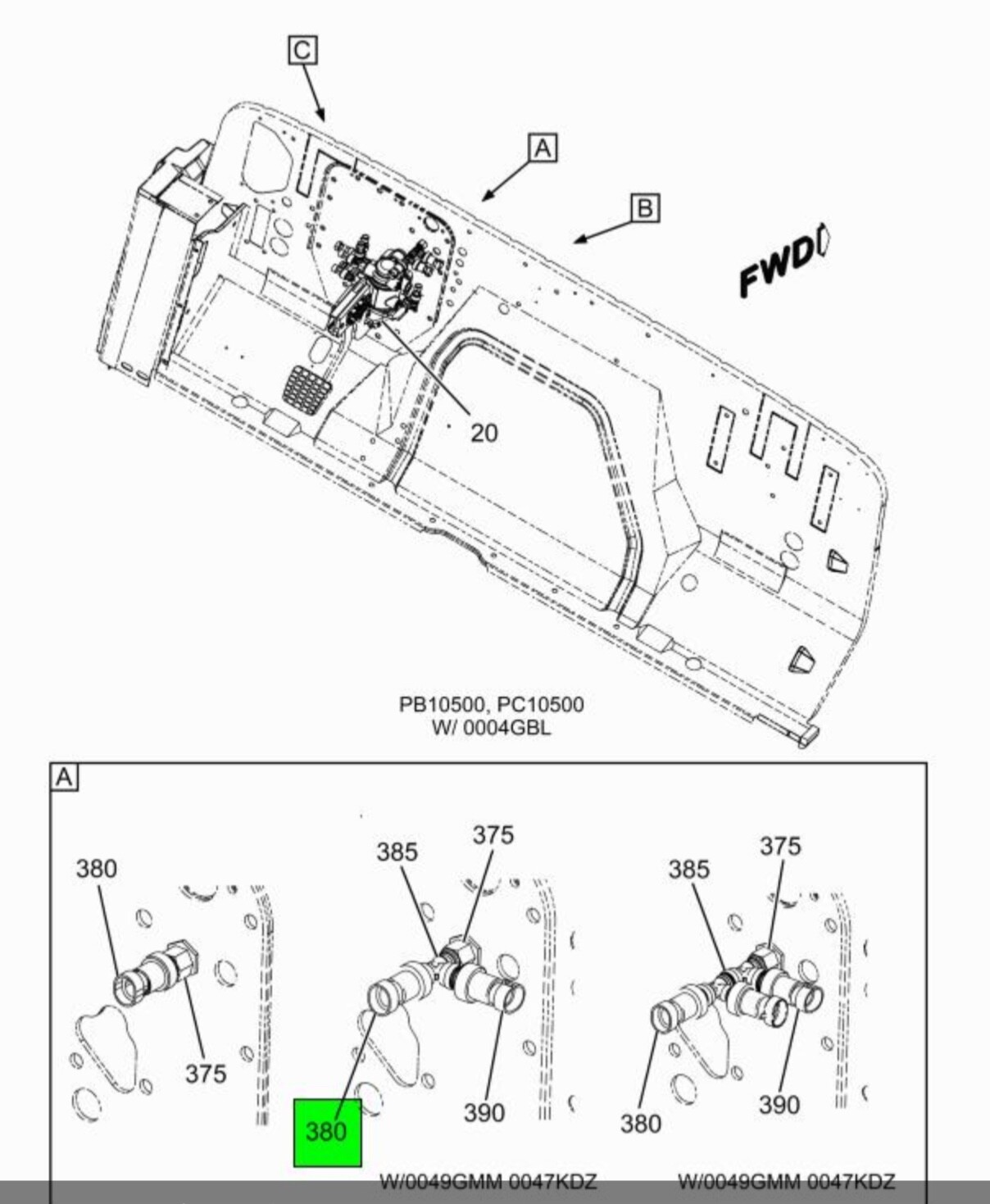 International 4200246C1 Switch,Sensor , Pressure Switch