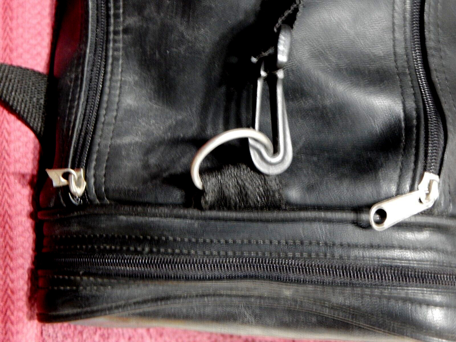 REFEREE Gym Travel Bag Leather
