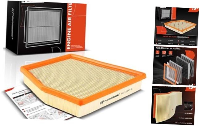 Engine Air Filter Compatible with Chrysler Pacifica 2017-2023 3.6L Flex/Gas,