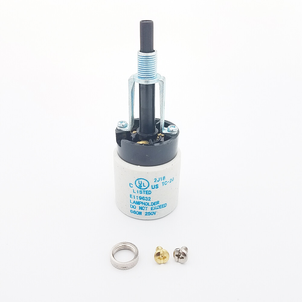 Universal Porcelain Rotary Socket Knob Switch E26 250W 660W 250V Ceramic Switch