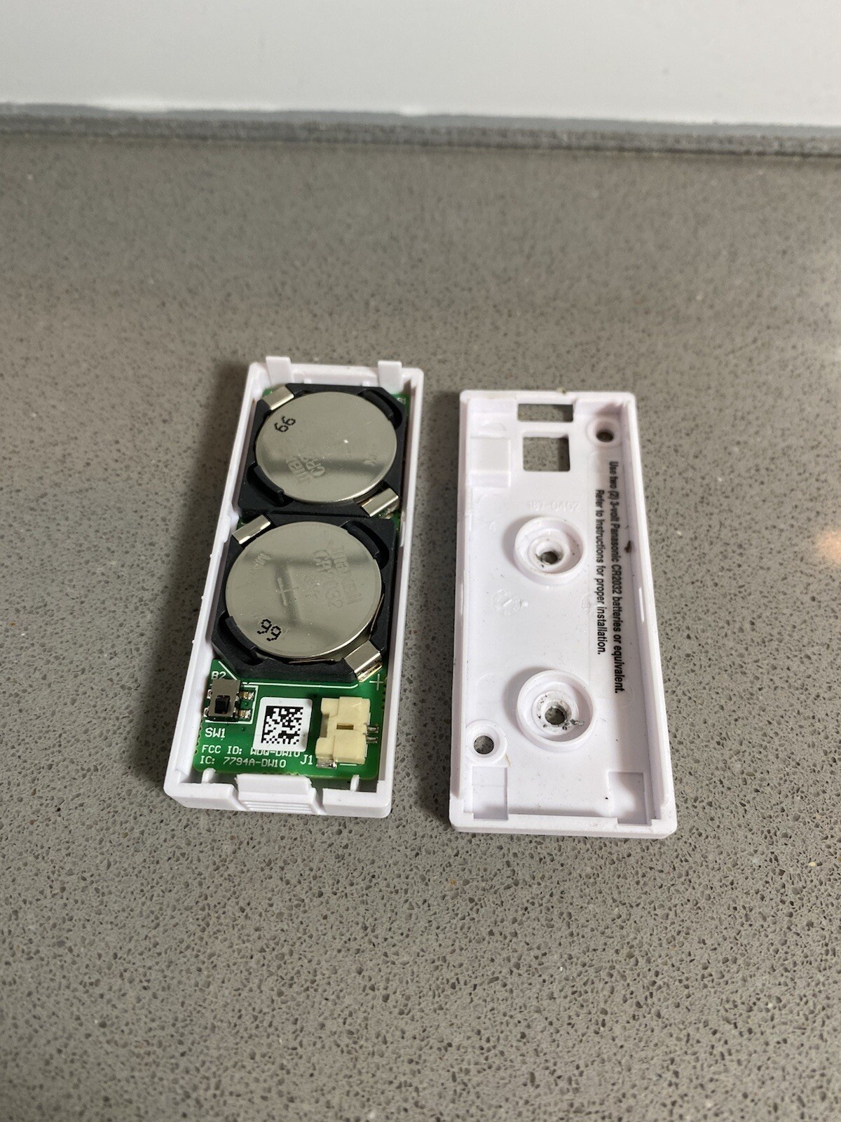 5 - 2GIG DW10-345 Door Window Sensor With Magnet (Tested)