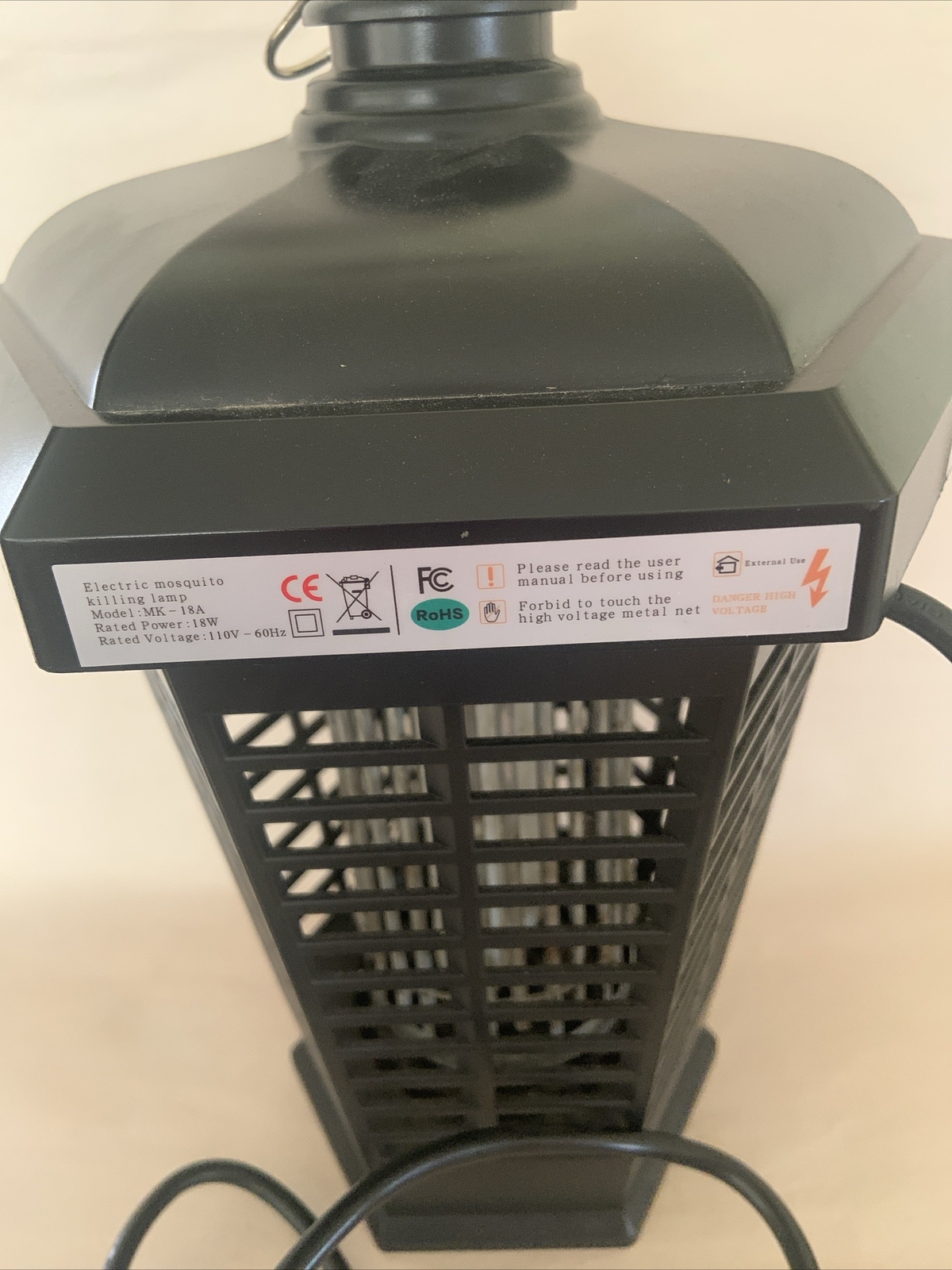 Electronic Mosquito Killing Lamp MK-18 A