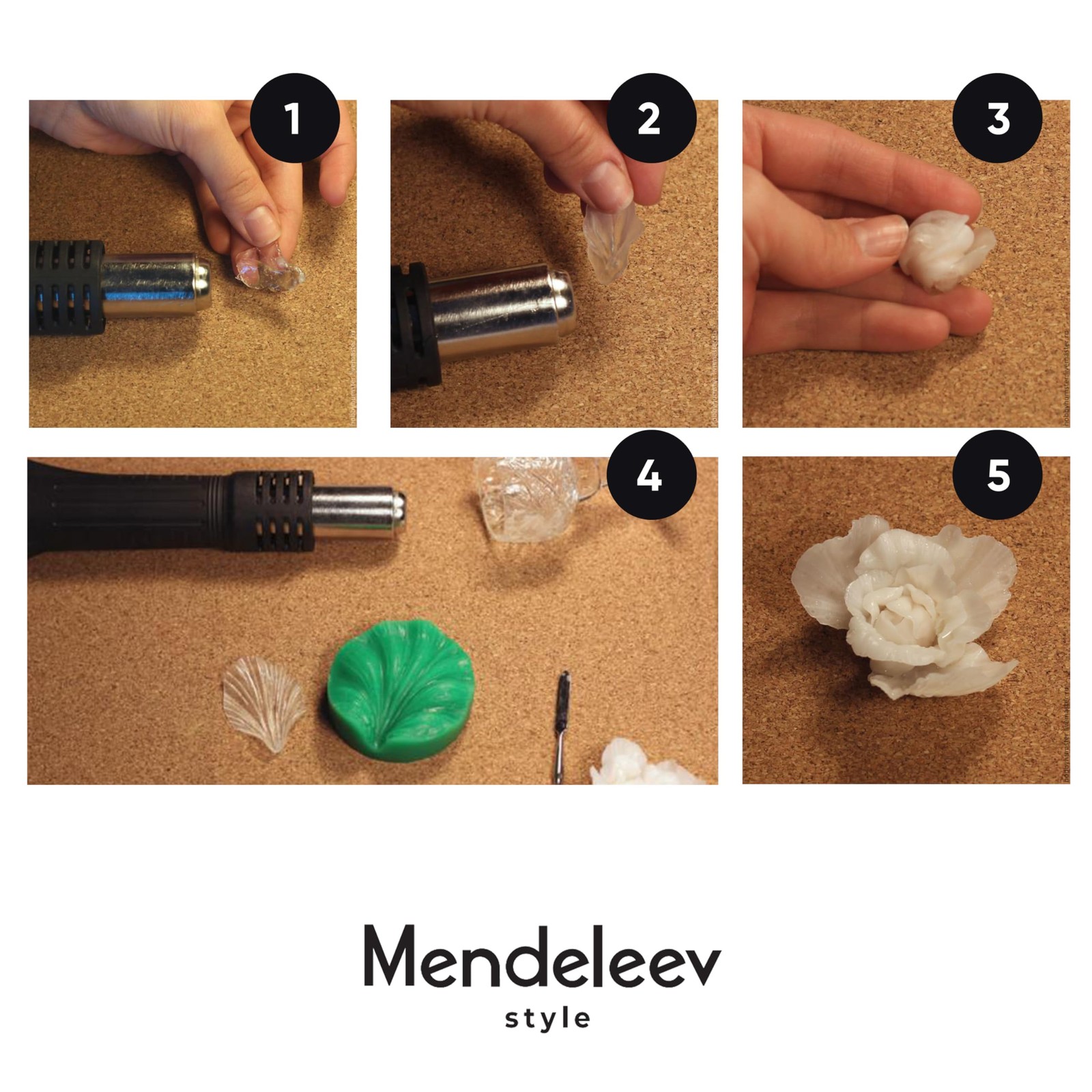Mendeleev Style 3.5 Lb Thermoplastic Polymorph Moldable Plastic Beads Melting
