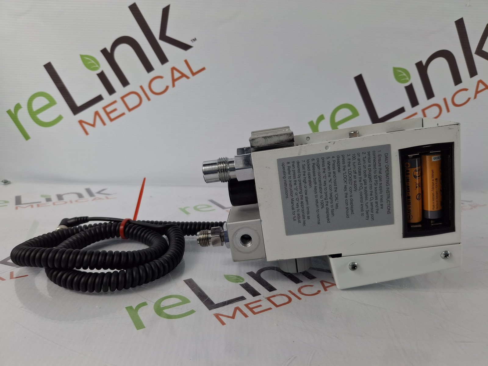 Maxtec, Inc. MAXBlend Low Flow Air/Oxygen Blender