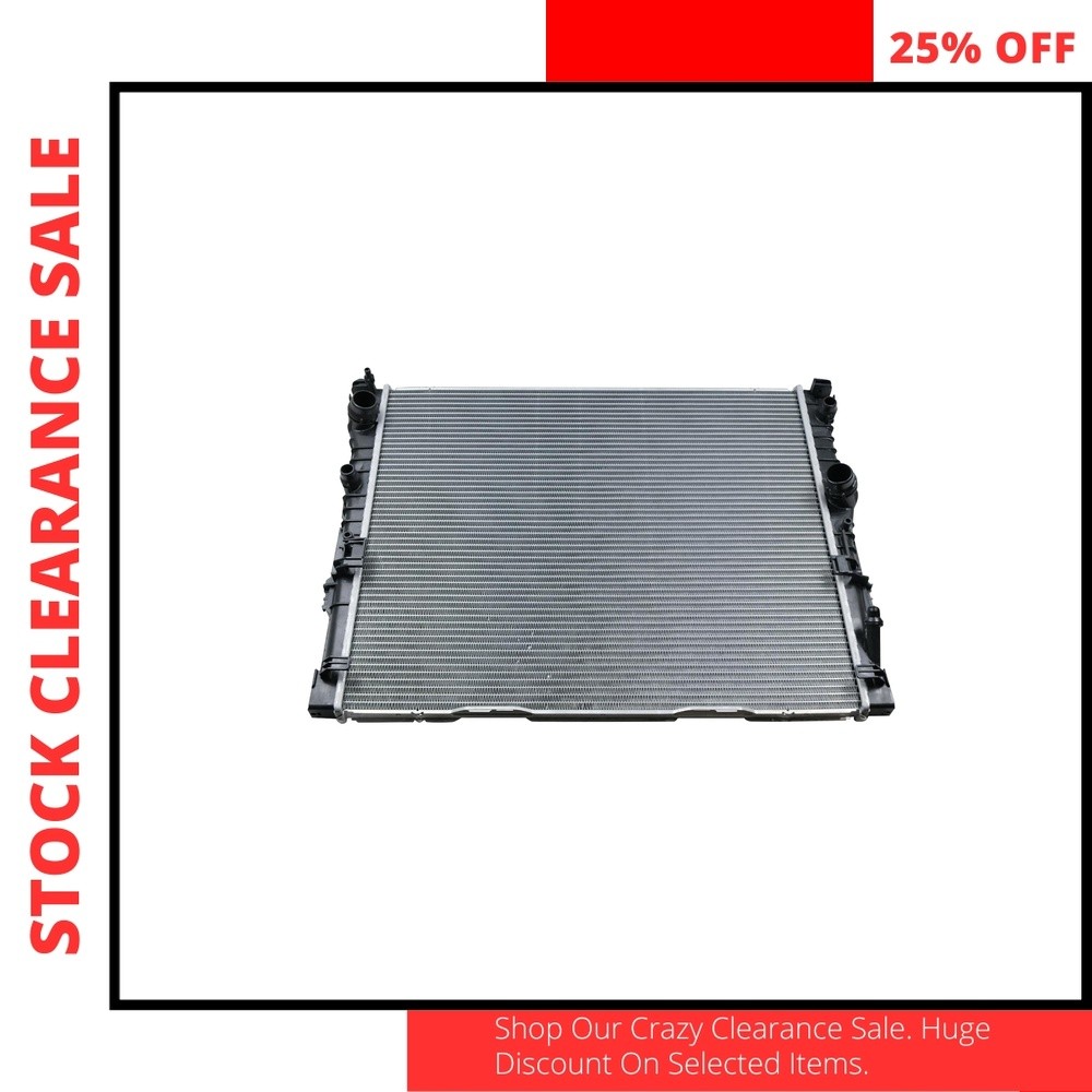 17118576997 Radiator Right Side Compatible BMW 540i 640i 740i 520i New