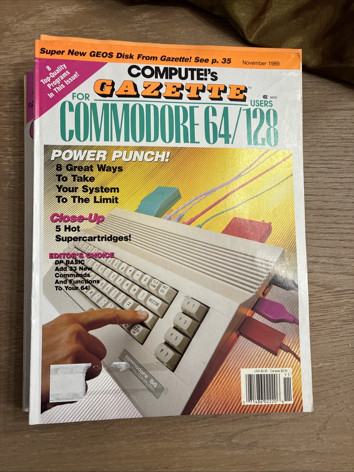 Compute!'s Gazette Magazine 12 issue lot for Commodore Users Jan 89-Dec 89