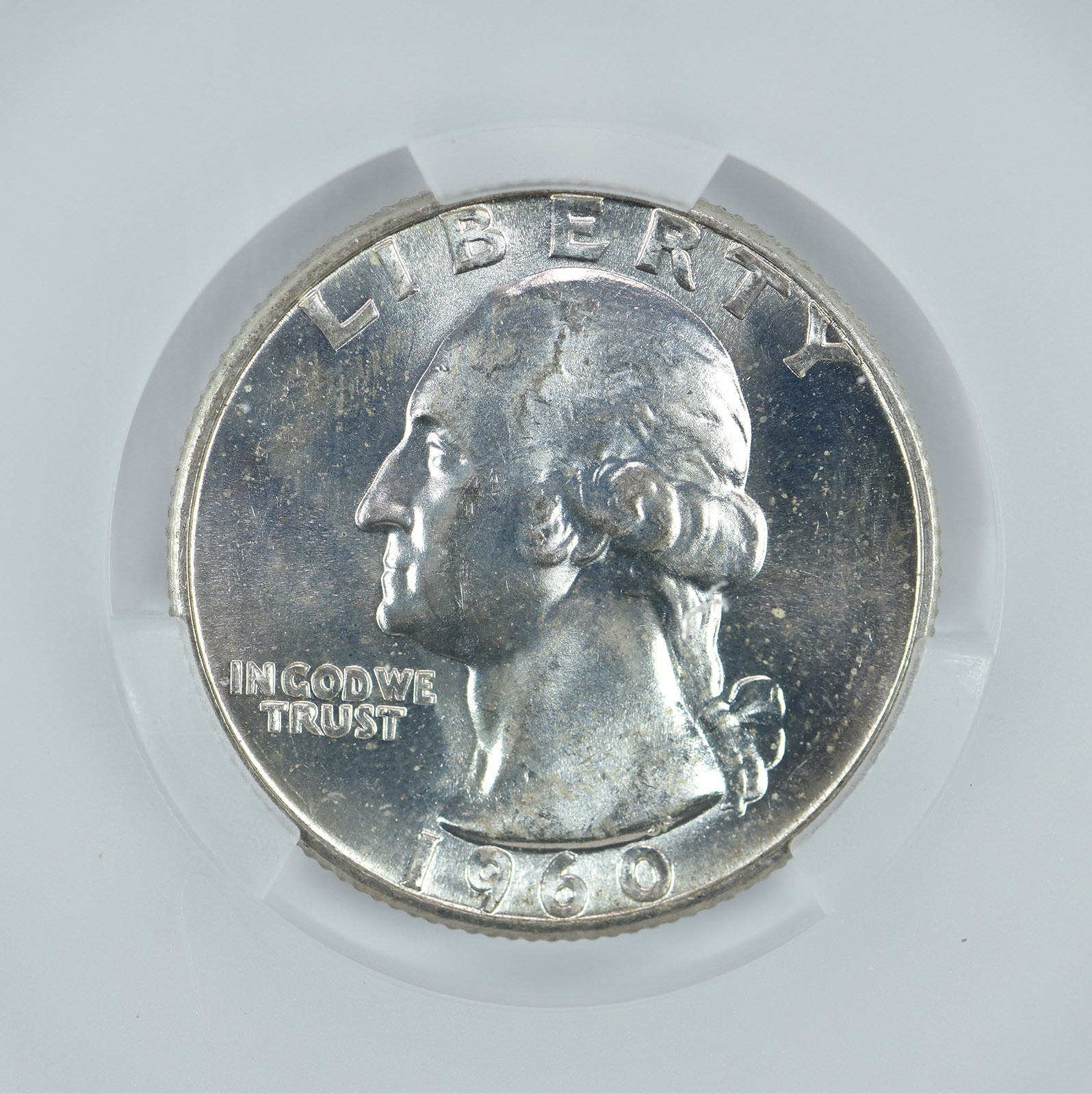 1960 Washington Quarter MS65 CAC CACg