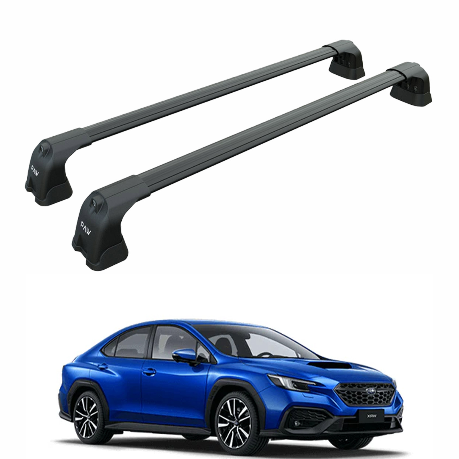 For Subaru Legacy Sedan 2020-2025 Roof Rack Cross Bar Fix Point, Black