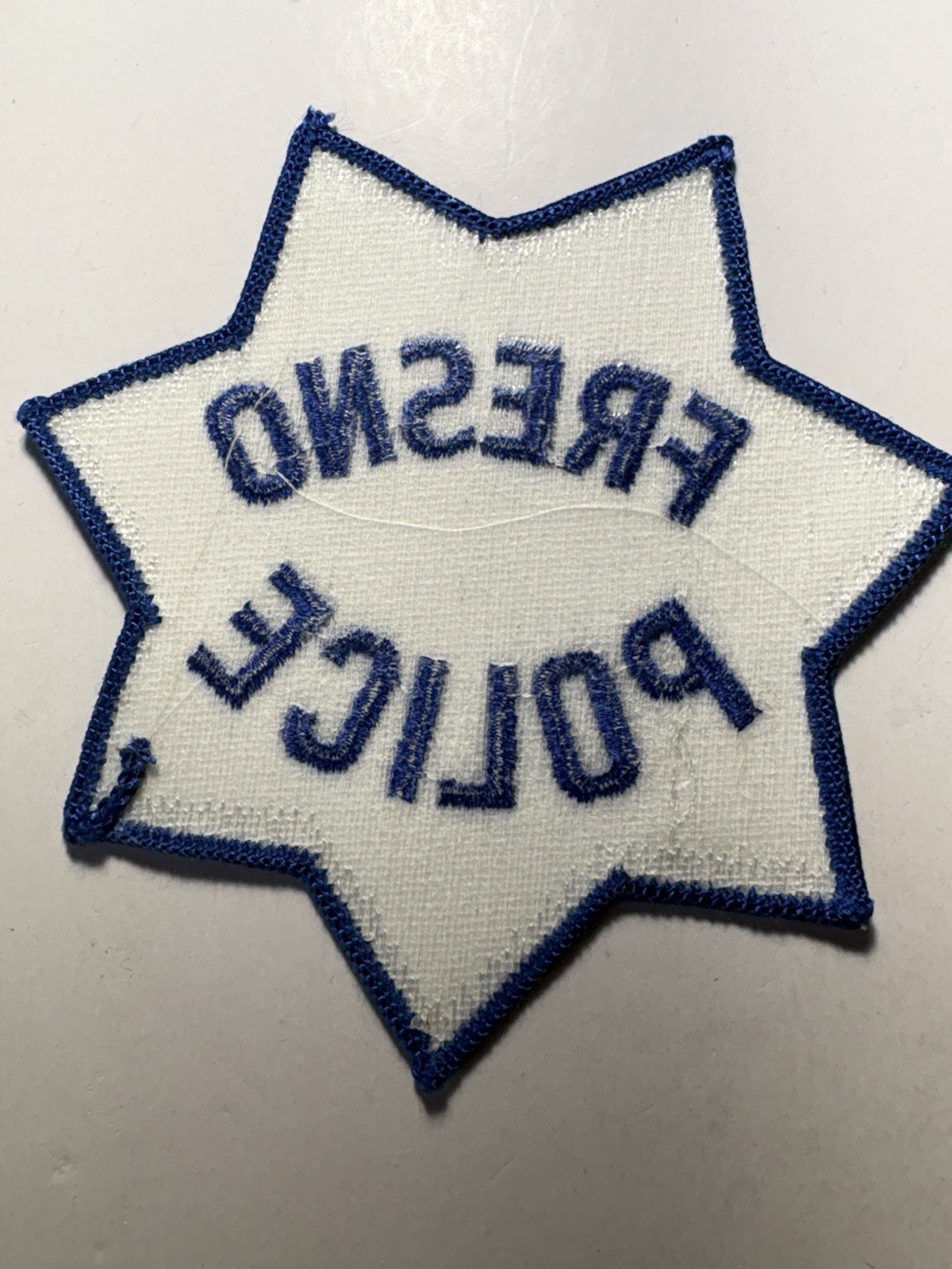 Fresno California Police Patch