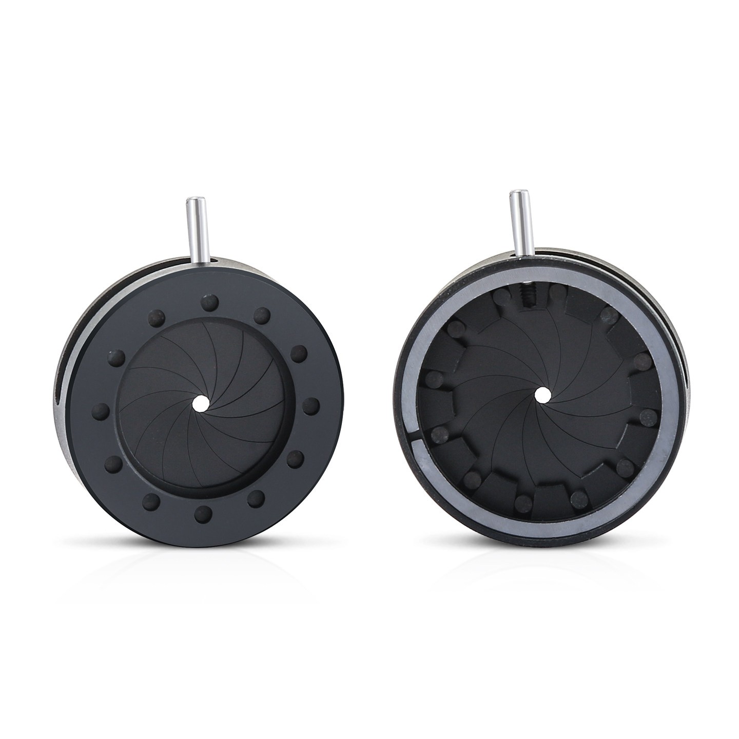 1-14mm Adjustable Iris Diaphragm Manual Aperture Module for Microscope Camera