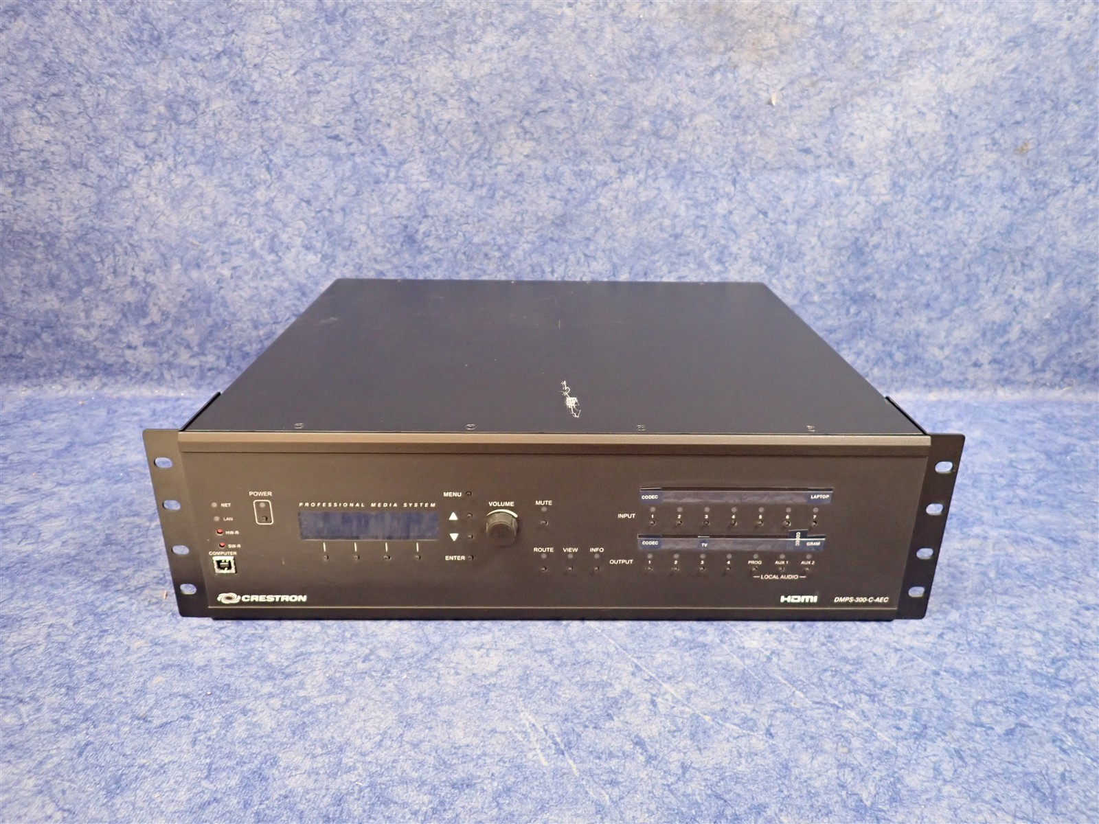 Crestron DMPS3-300-C-AEC DigitalMedia Presentation System Aud Conf Interface FF6