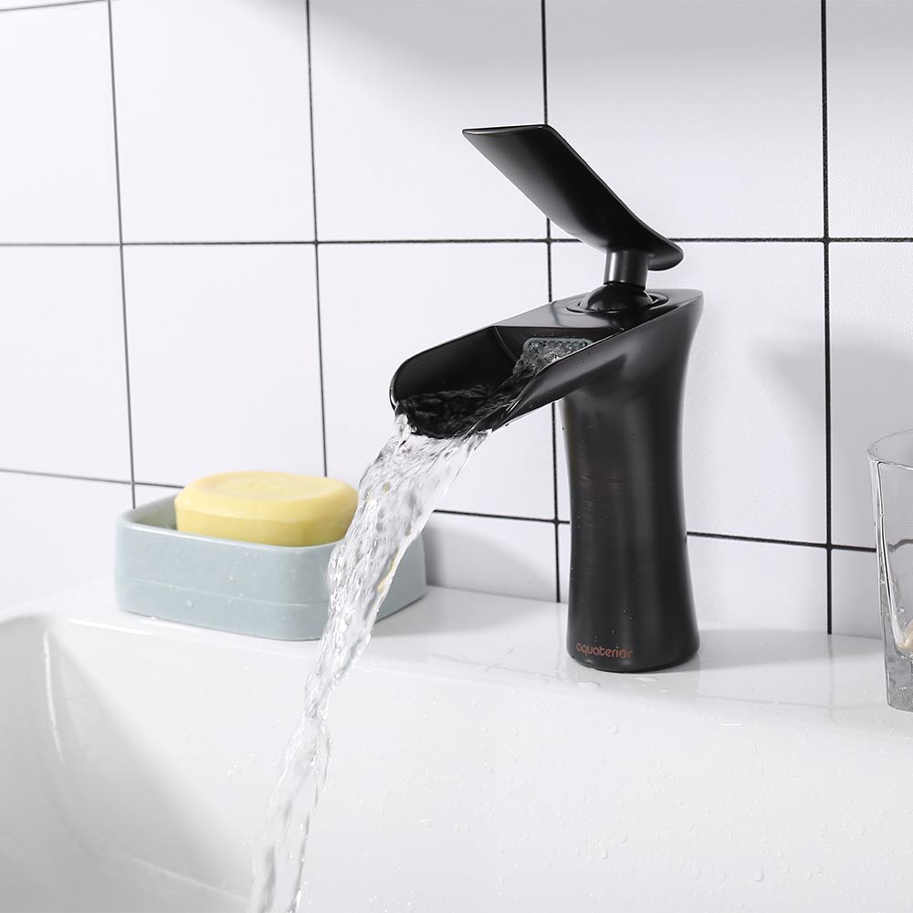 Aquaterior Bathroom Faucet for Vessel Sink Basin Mixer Tap ORB AQT0024