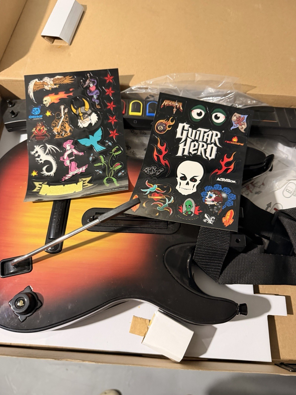 Activision Guitar Hero: Aerosmith PS3 NTSC-U/C Guitar & Drums Bundle w/Game