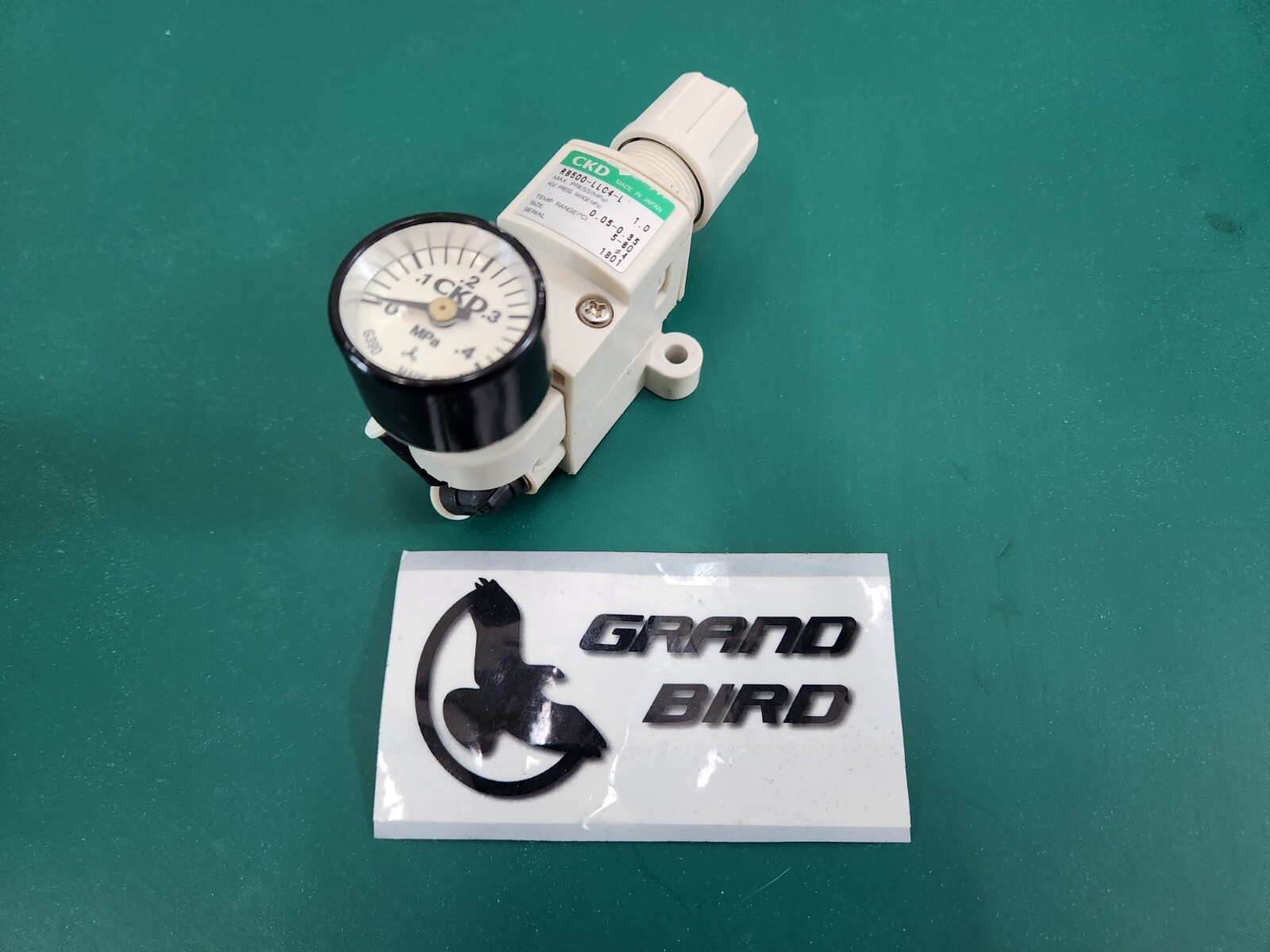 CKD NRB500A-SC4-L 0.05-0.35MPA TEMP RANGE  (1hole), USED