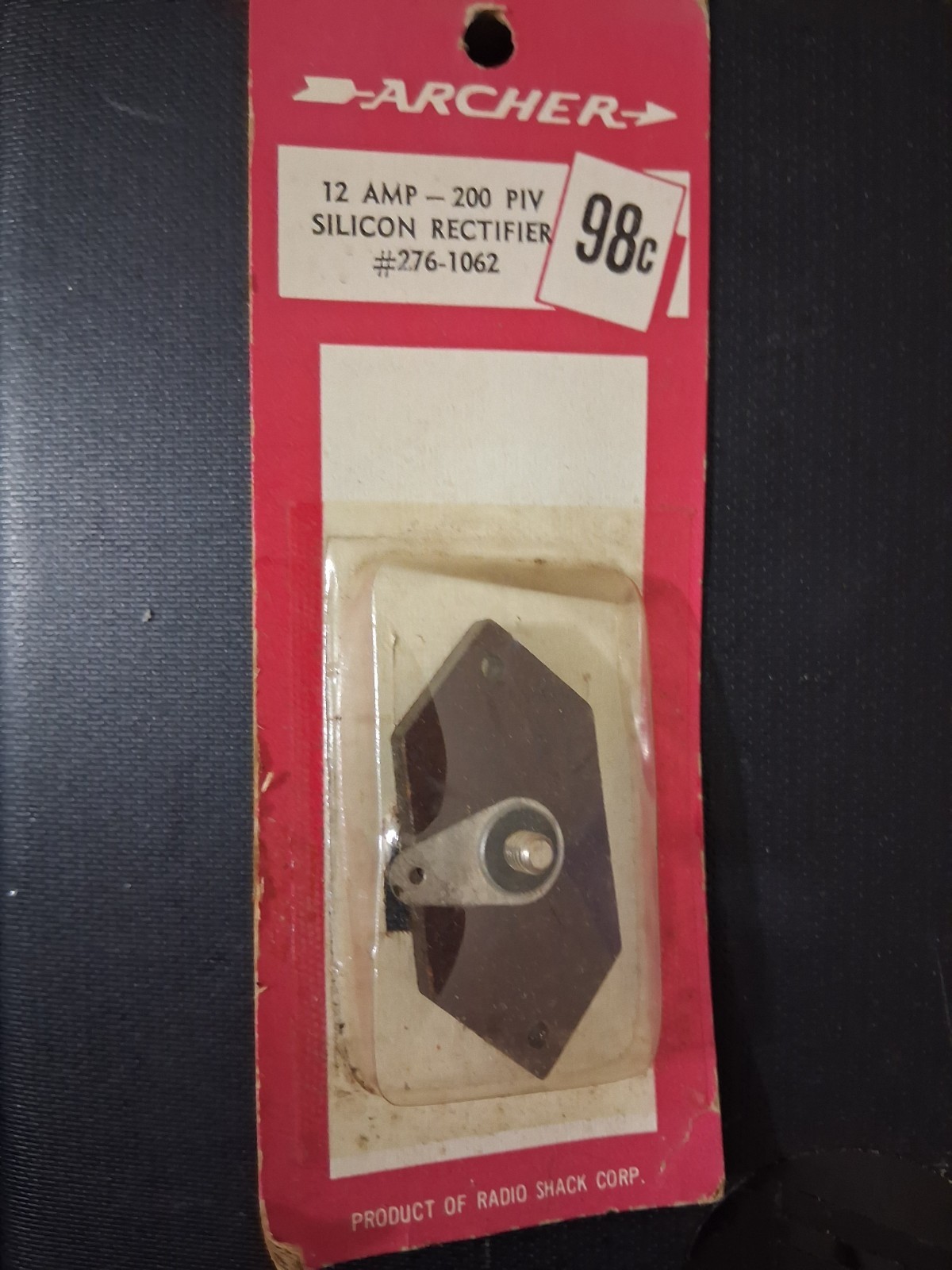 Radio Shack Archer 276-1062 12 Amp 200 PIV Silicon Rectifier