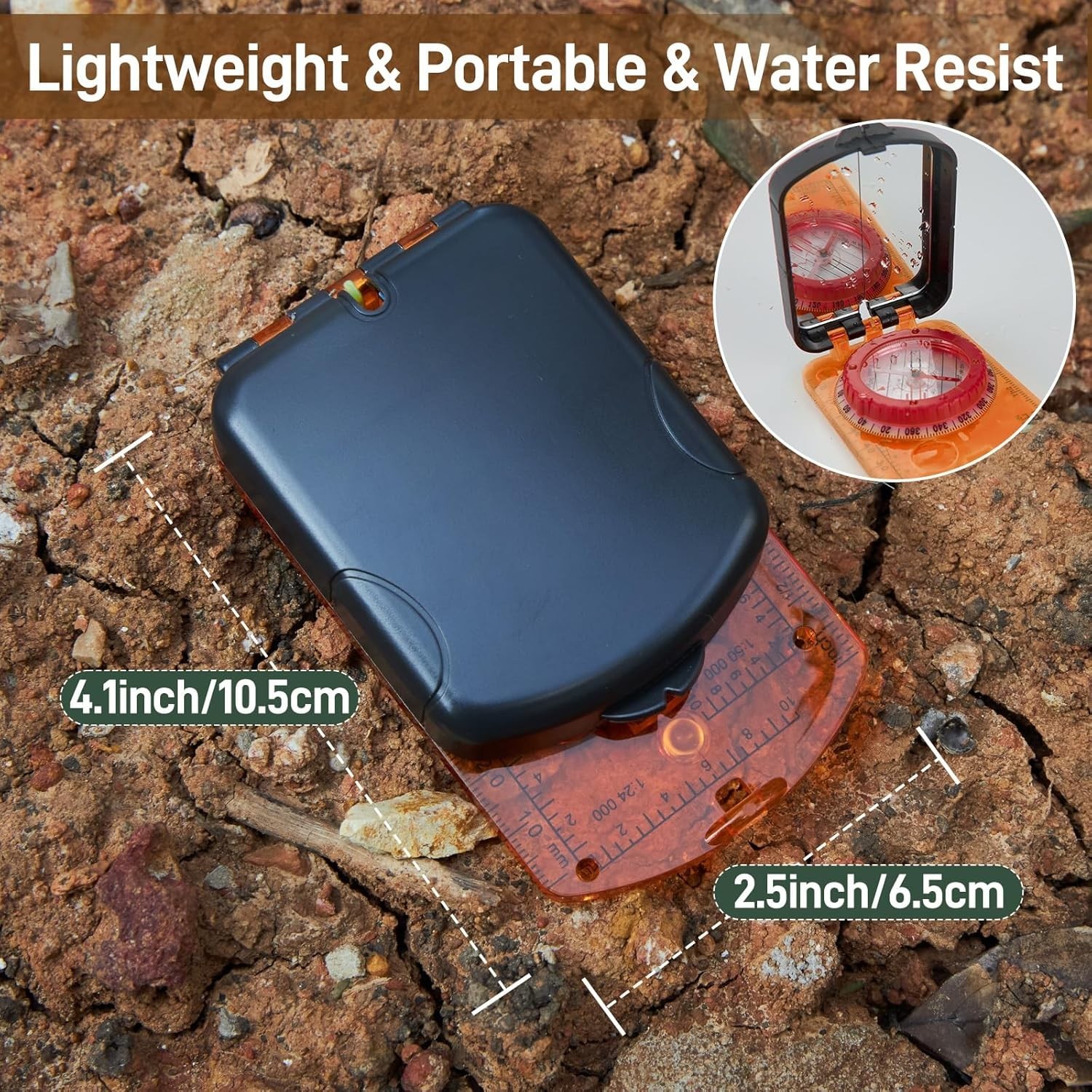 "Finest Mirror Compass Outdoor Navigation - Alternative "