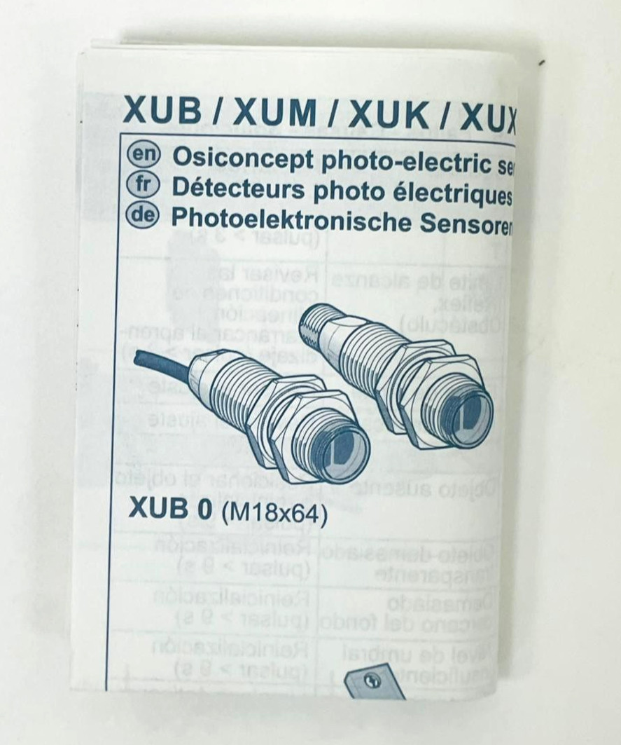 TELEMECANIQUE XUB0BPSNM12 Photoelectric Sensor