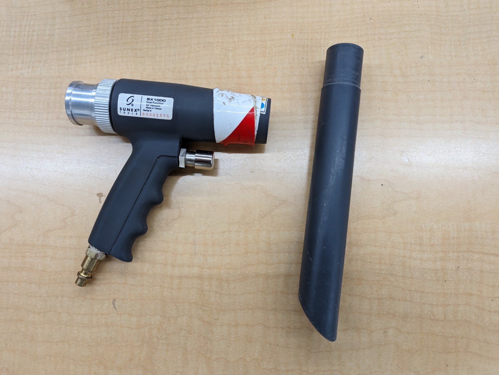 Sunex Compressed Air Suction Wand SX1000 Dual Function Power Vacuum