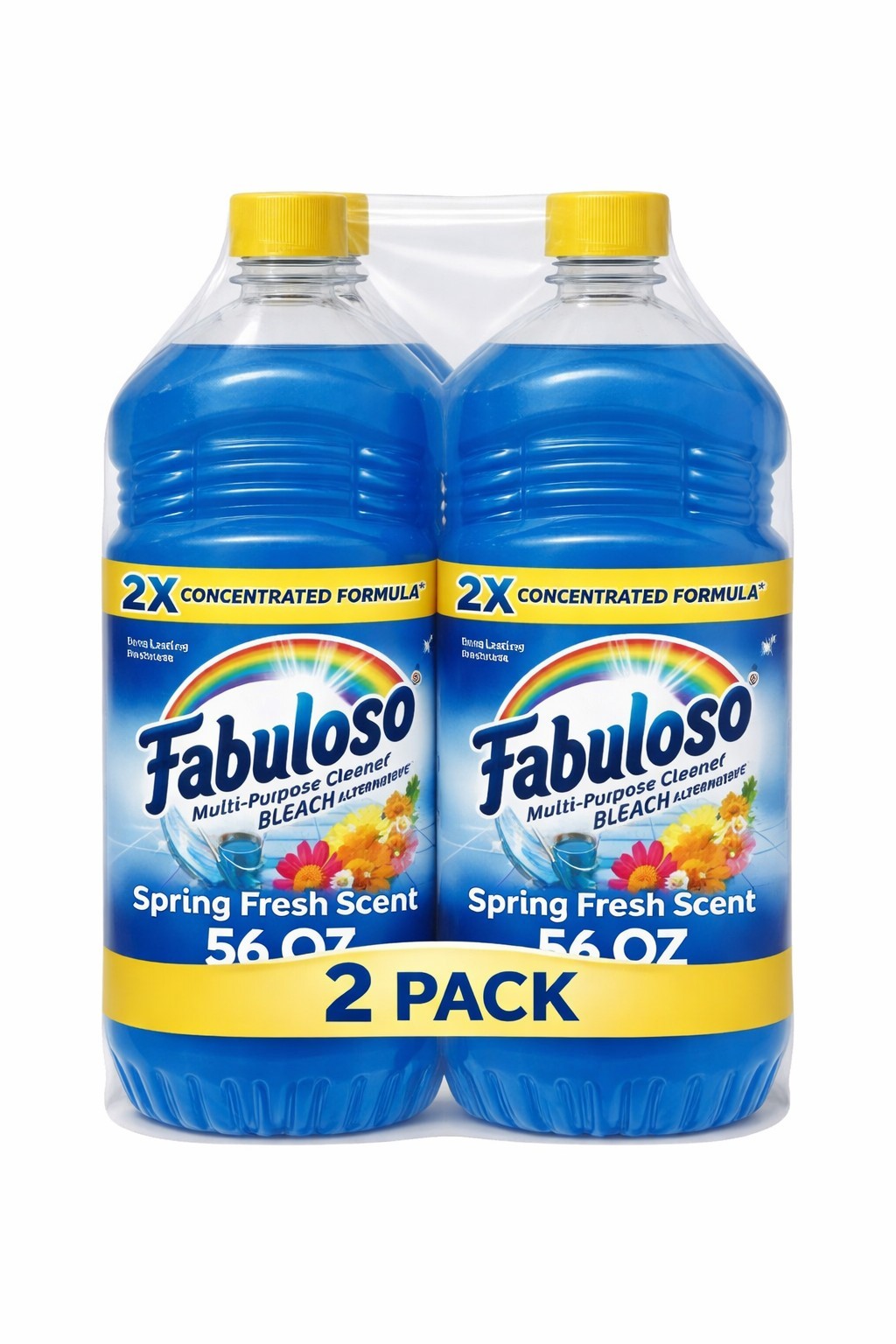 Fabuloso Multi-Purpose Cleaner  Spring Fresh Scent 56 OZ  2-Pack