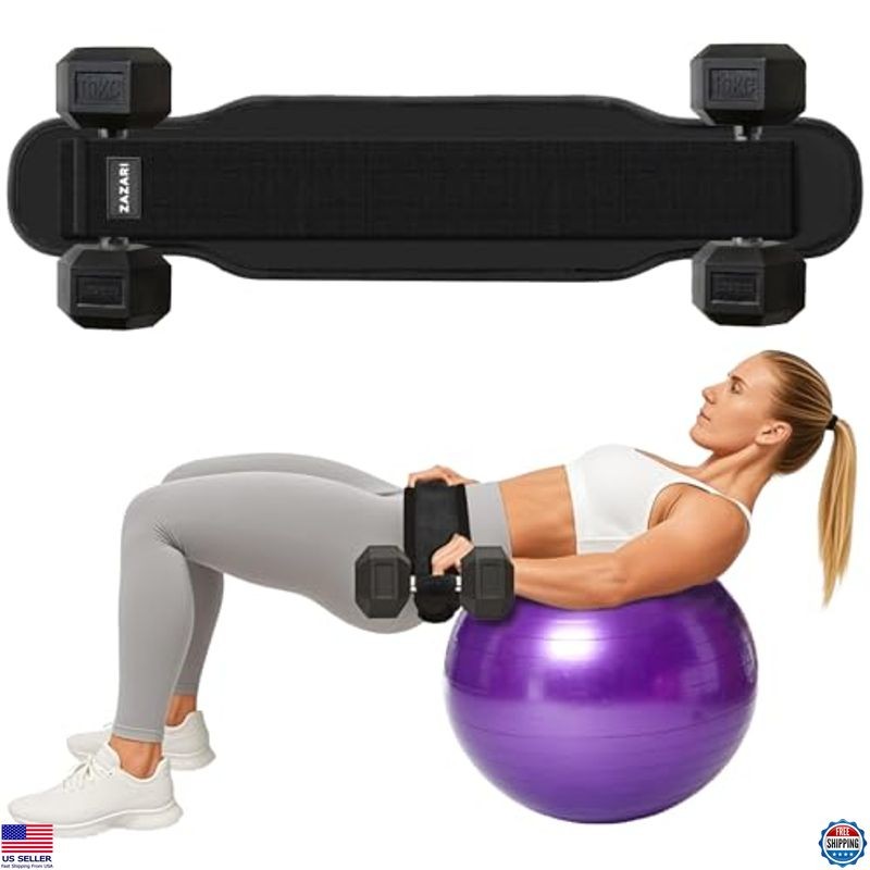 Hip Thrust Belt with Non-Slip Padding – Comfortable Hip Protection, Effective