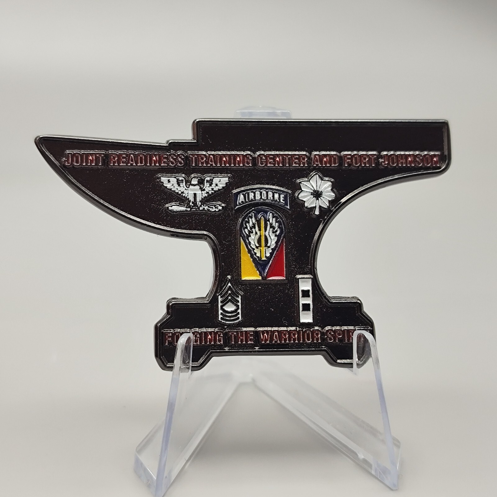 NEW Joint Readiness Training Center and Fort Johnson Challenge Coin