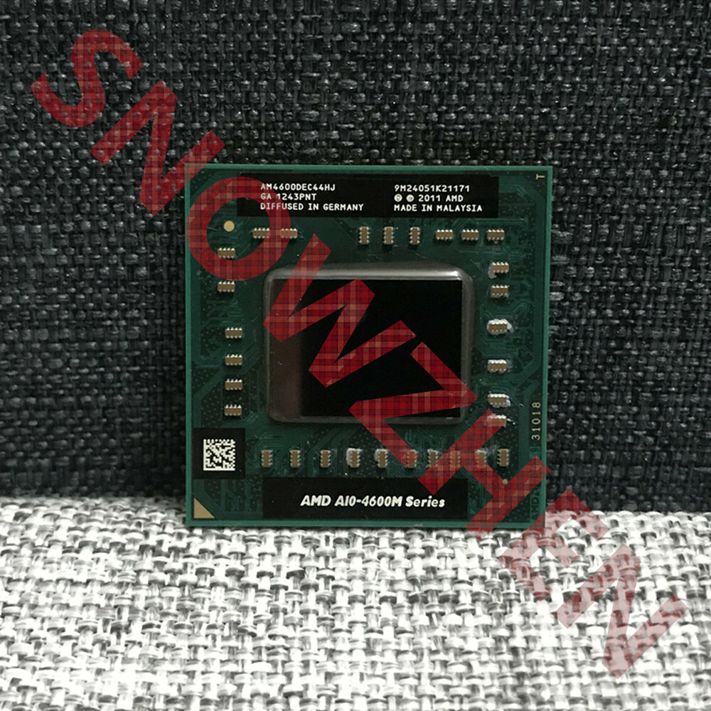AMD A10-4600M CPU A10-Series Quad-Core 2.3GHz 4M Socket FS1 Processor