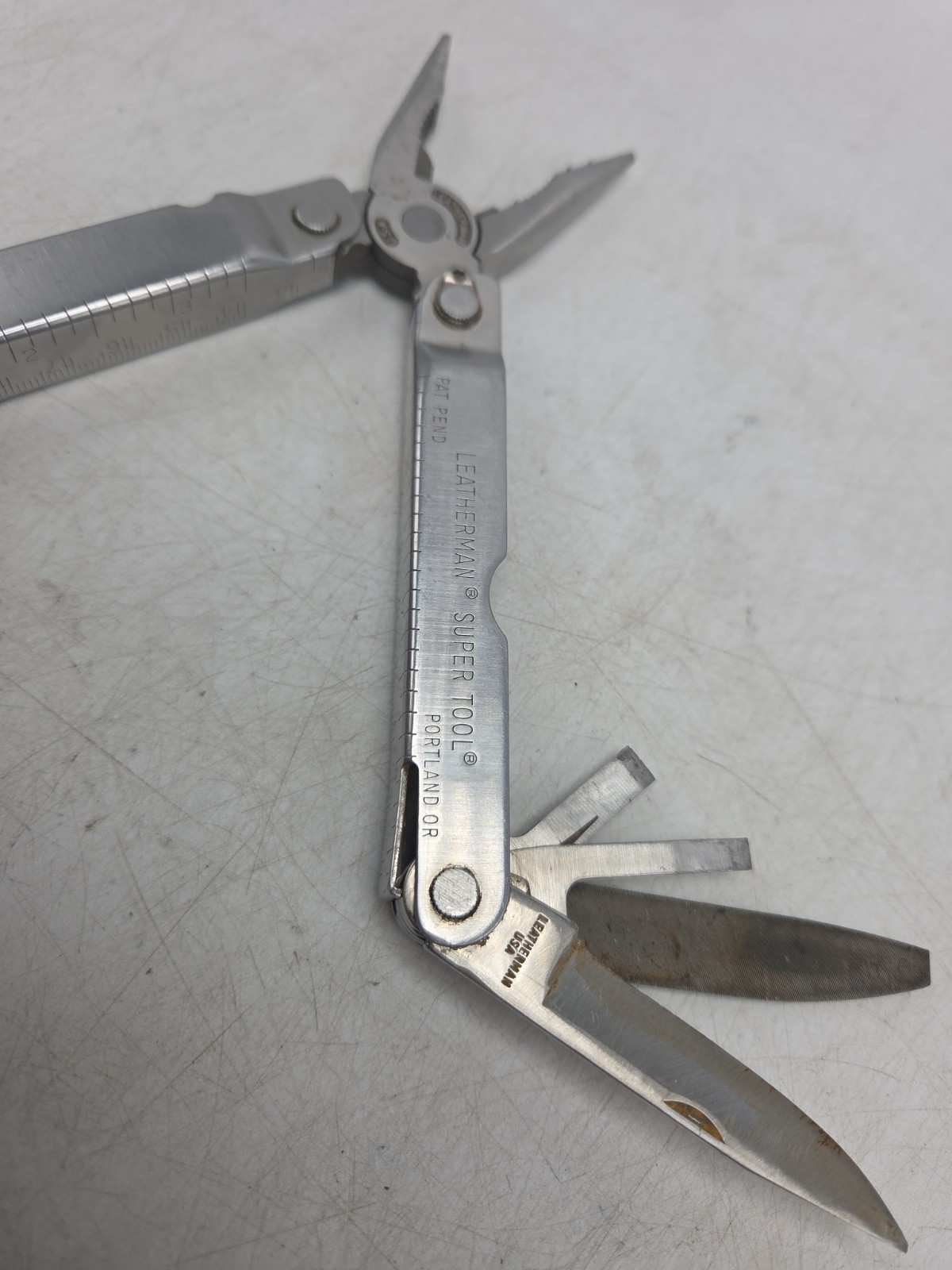 Vintage Leatherman Super Tool Multi-Tool Stainless EUC