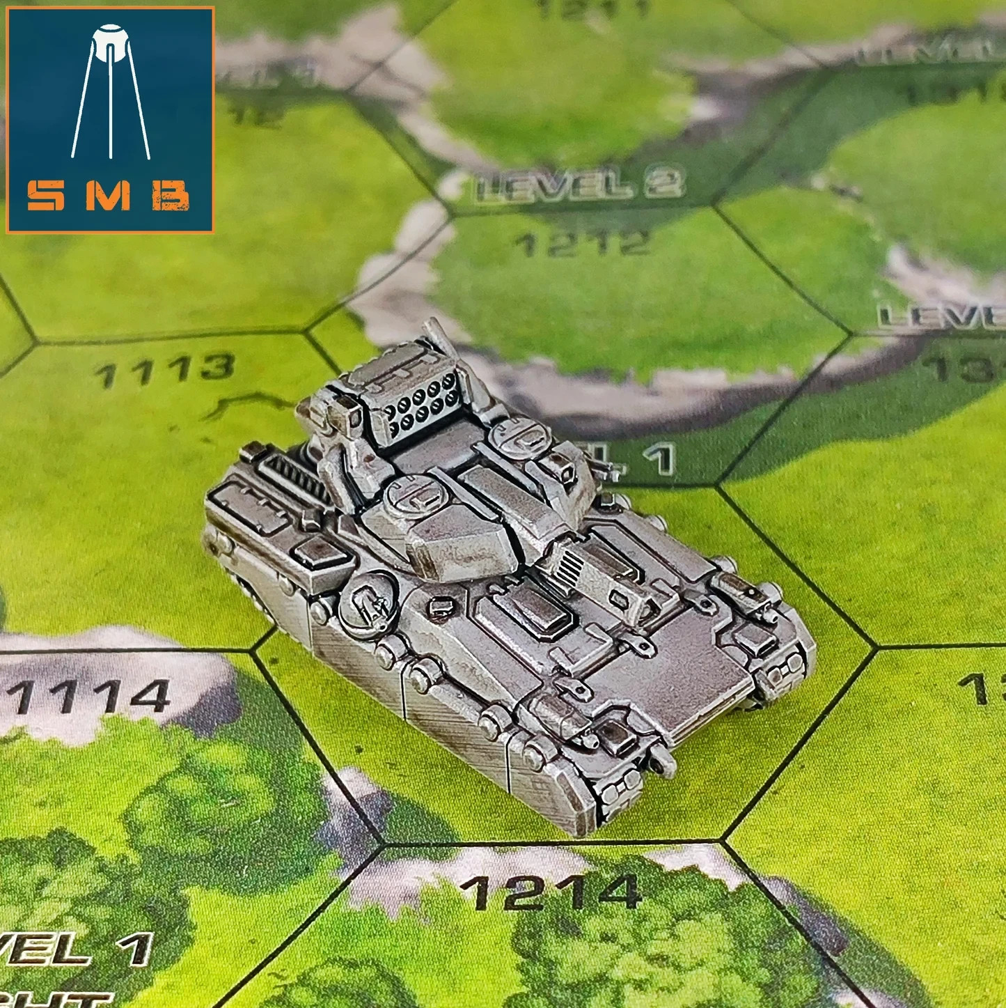 Korvi 2 x2 - Alternate Battletech Model - By Sir Mortimer Bombito