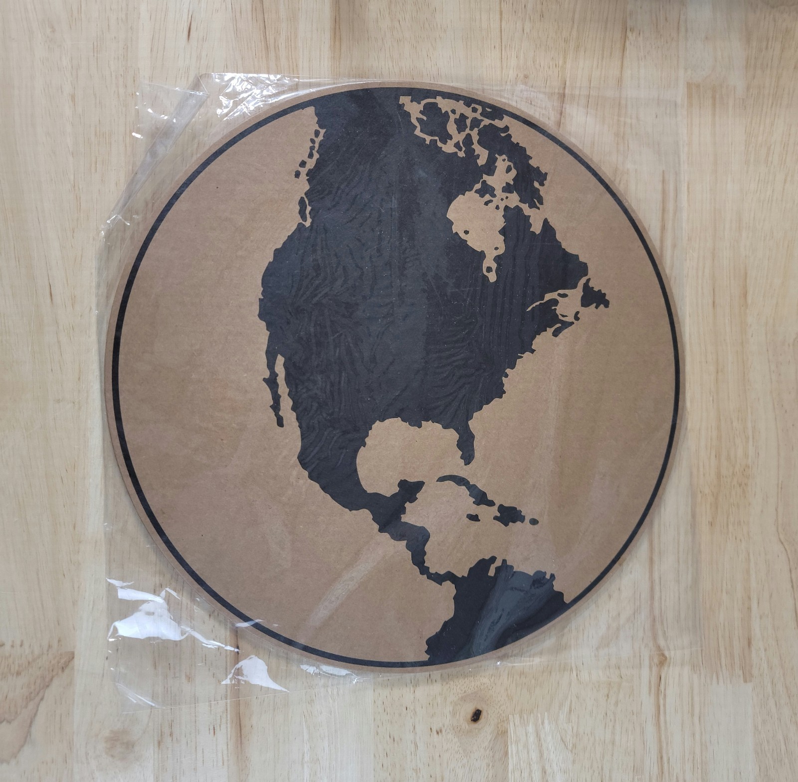 American Crafts 12" DIE CUT EARTH Pack Qty: 12