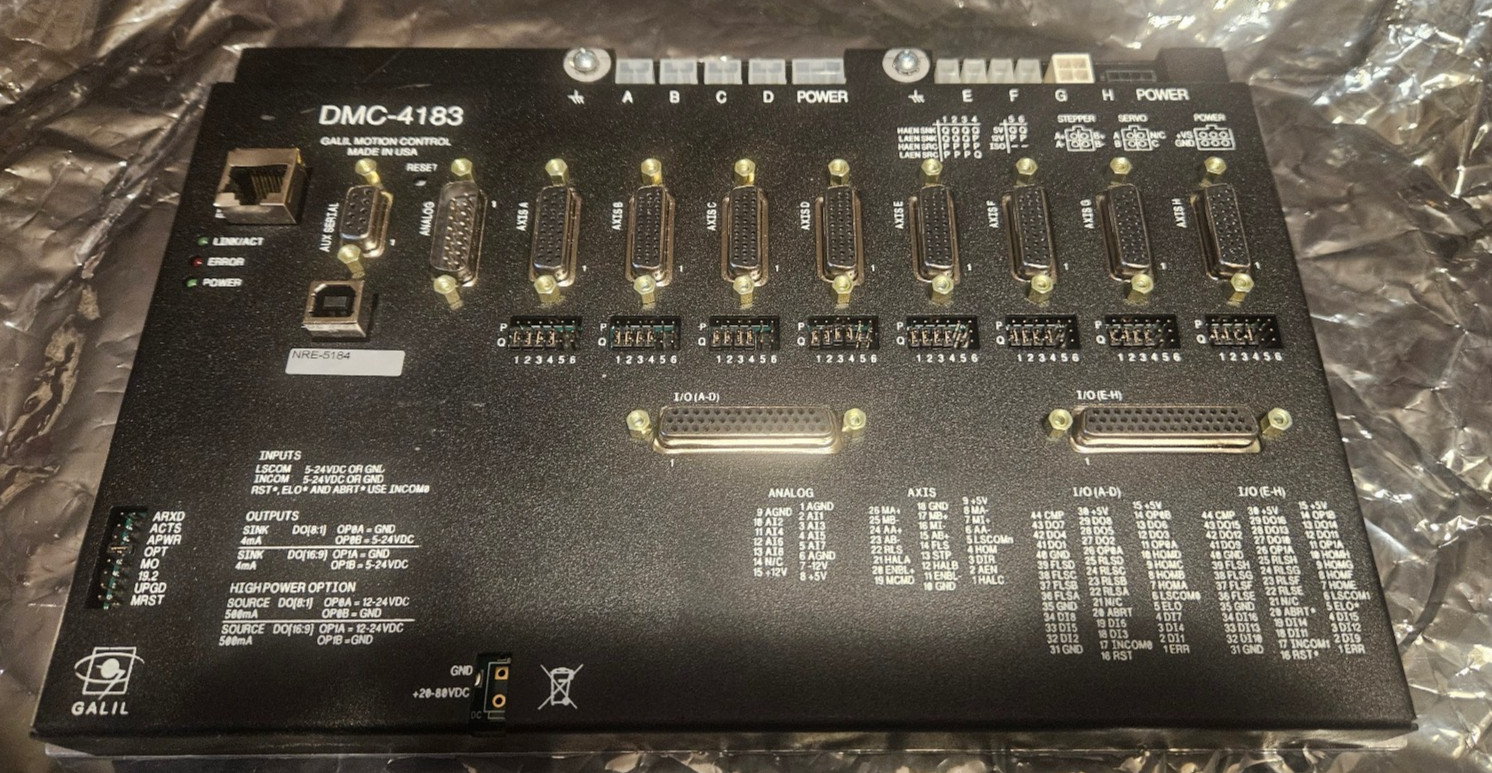 Galil Motion Controls DMC-4183 8-Axes Motion Controller with AMP