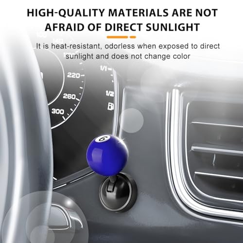 Car Joystick Push Start Button Cover, Vehicle Engine Start Stop Blue/Black