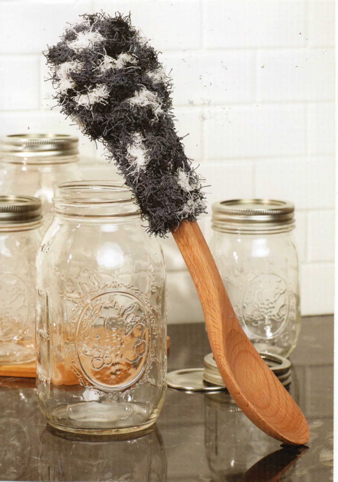 BOTTLE WASHER SCRUBBY CROCHET PATTERN